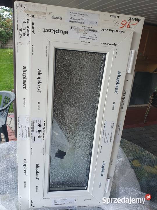 OKNO PCV alumplast 800 x 400 x 86 mm sprzedam
