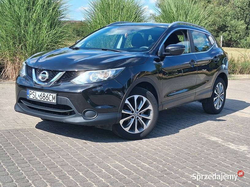 Nissan Qashqai 15 dCi 110 Klima czarny Motoryzacja wielkopolskie Słupca