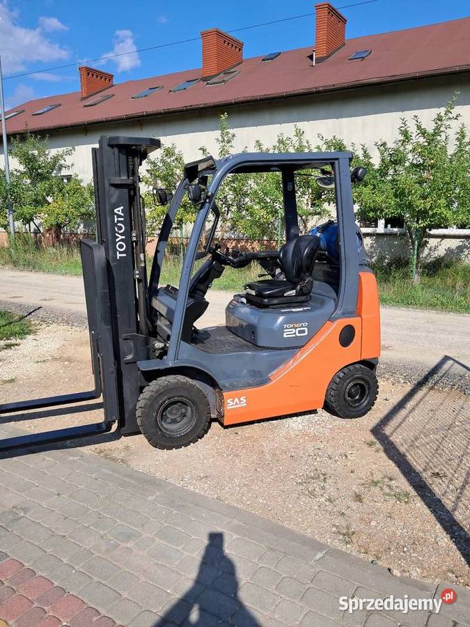 Wózek widłowy gazowy Toyota BFGK 20 2017 Wózki widłowe Piaseczno
