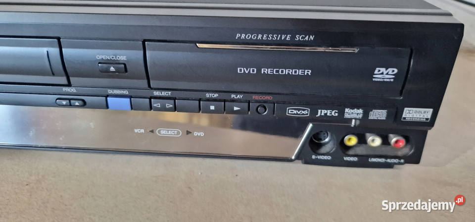 Magnetowid DVD KOMBO dvdvhs odtwarzacz CD DVD Magnetowidy