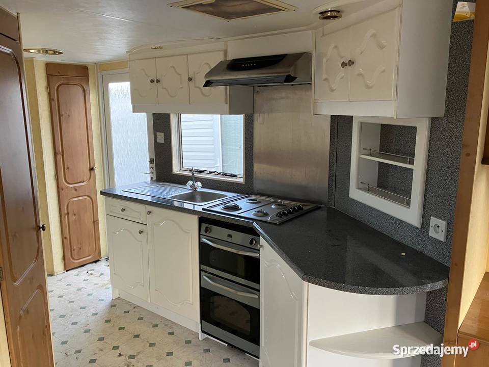 Domek holenderski angielski przyczepa kempingowa Niechorze
