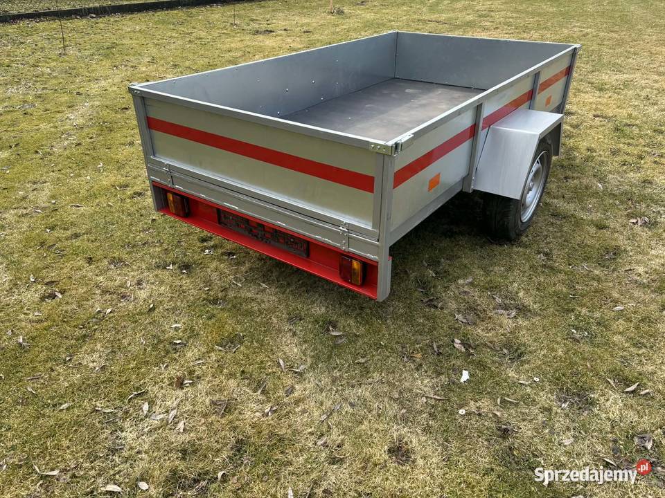 przyczepka samochodowa sprawna chamowana małopolskie Andrychów
