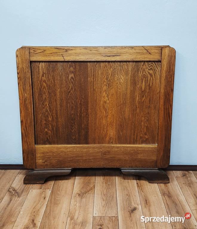 Stare Dębowe Łóżko Secesyjne AntykiMarki Meble