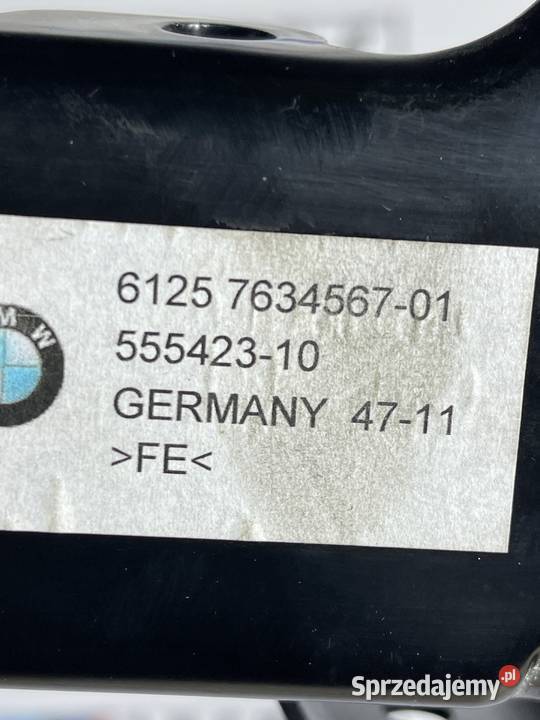 BMW F10 MOCOWANIE AKUMULATORA PRAWE 7634567 Akumulatory