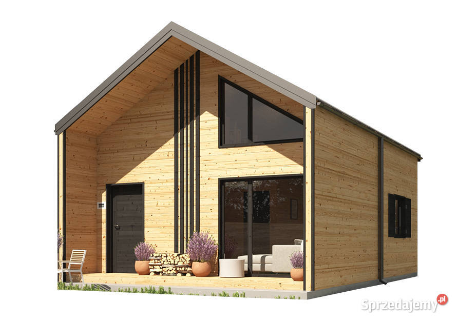 Drewniany domek całoroczny letniskowy 4m7m 1520 Lublin