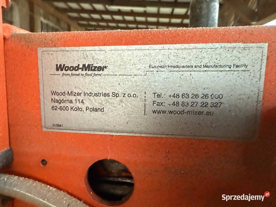 Trak Wood Mizer Wejherowo