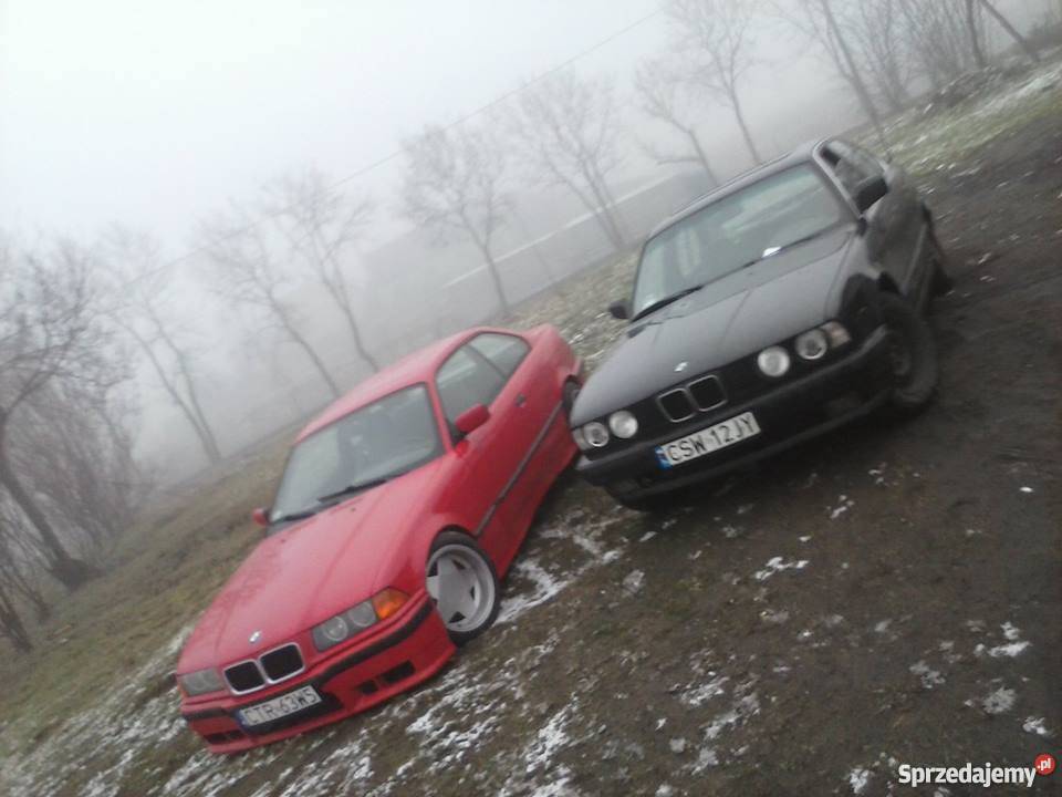 bmw e34 20 150 koni 1994 czarna kupiony w polskim salonie Chełmża