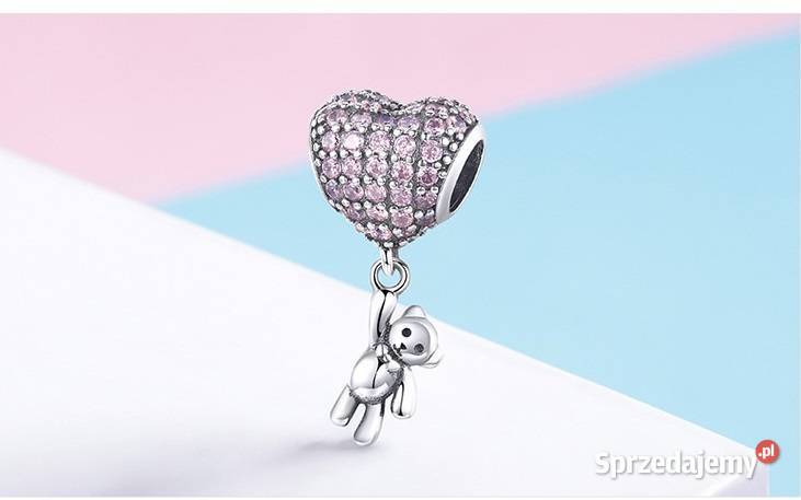 Pandora Charm Moments zawieszka koralik serce Warszawa