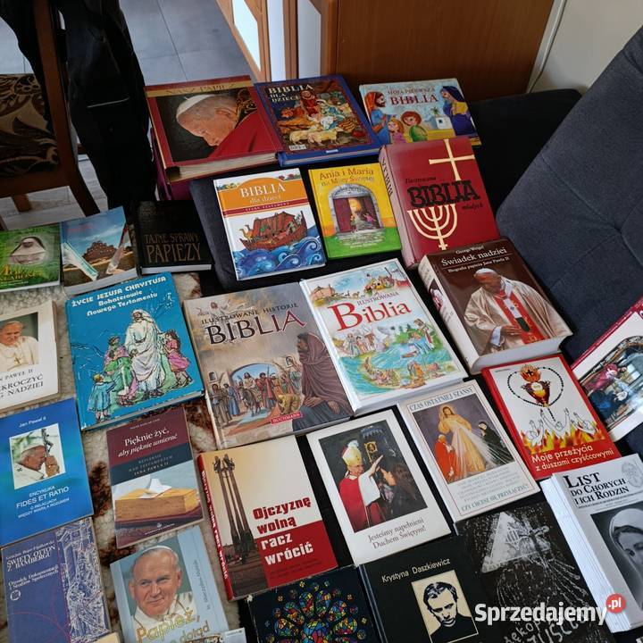 książka książki zestaw o tematyce religijnej Poznań