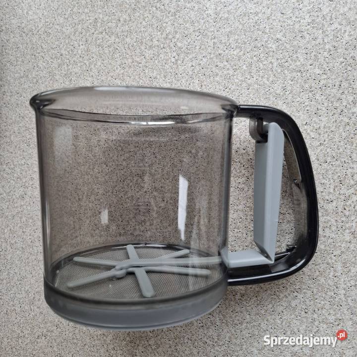 Sitko do przesiewania mąki z uchwytem Przybory kuchenne łódzkie