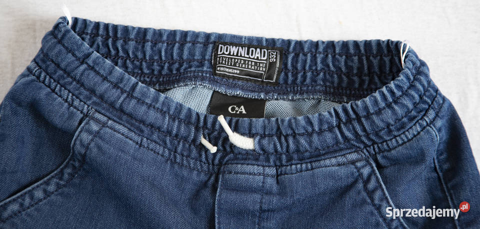 Krótkie spodenki jeansowe CA r128 pomorskie Gdańsk