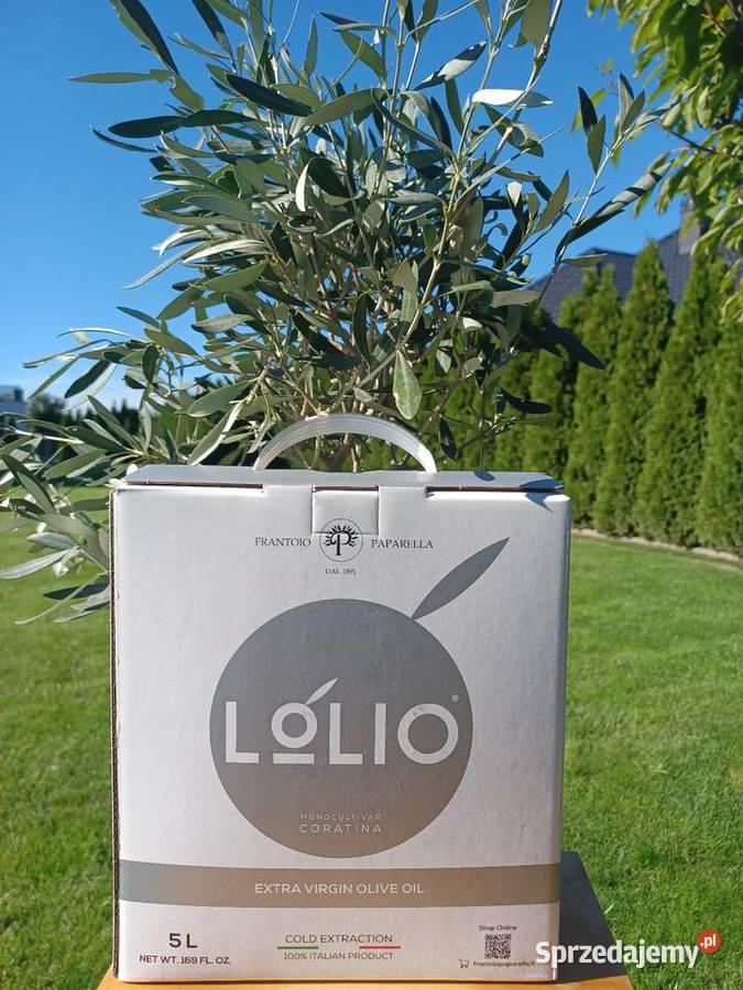 Oliwa z oliwek vergin Monocultivar Coratina 5l Gniechowice sprzedam