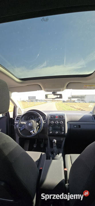 Volkswagen Touran 20 Tdi 7 osob panorama II światła do jazdy dziennej