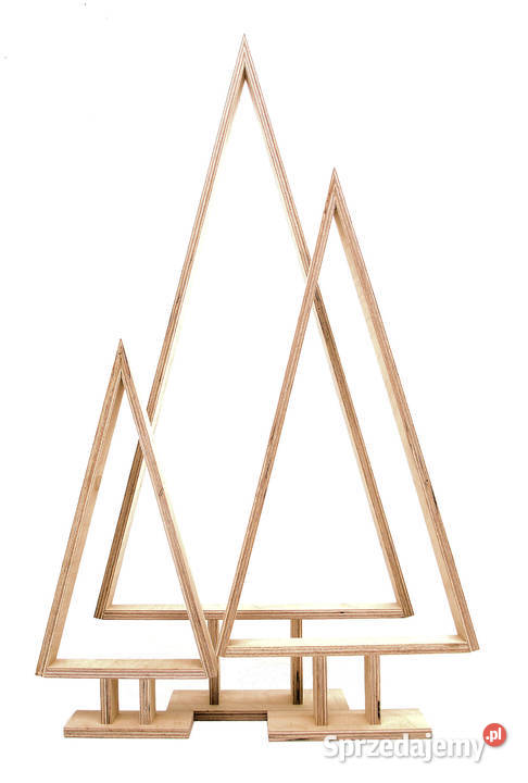 Choinka Drewniana baza do ozdabiania 3 68 Boże Narodzenie