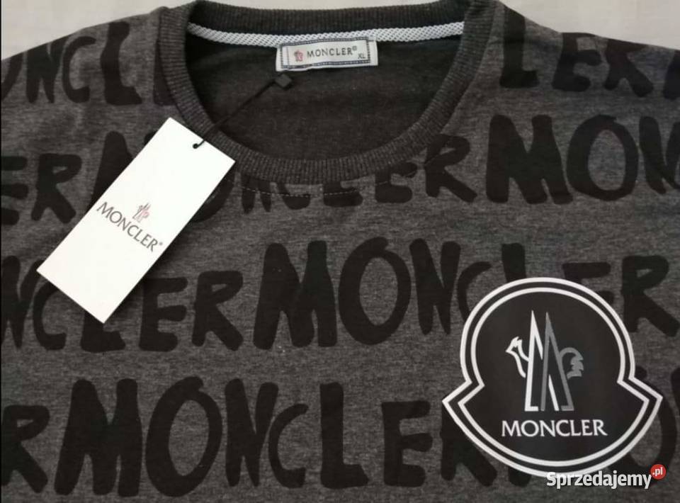 NOWA męska bluza Moncler bluzka klasyk pp XL