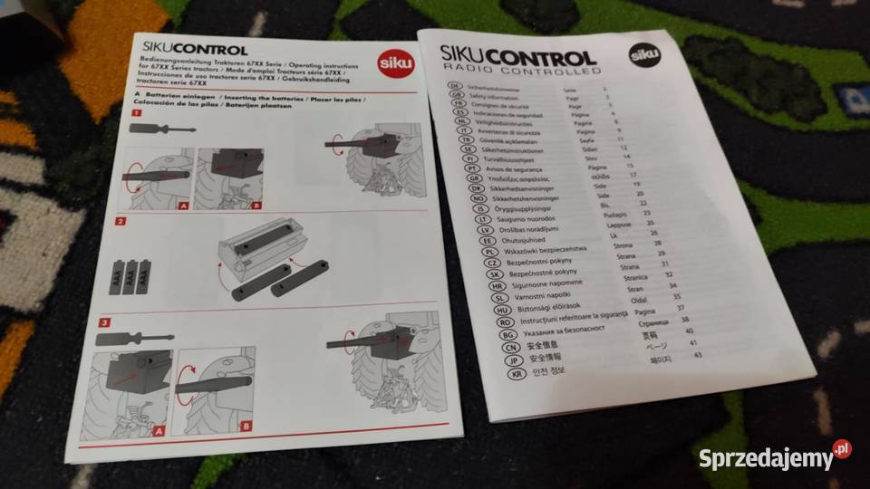 Traktor ciągnik Fendt siku z ładowaczem czołowym Książ Wielkopolski