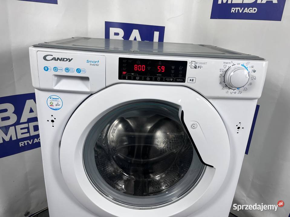 Pralka Candy Premium Stan 9 1400 A Dostawa Warszawa
