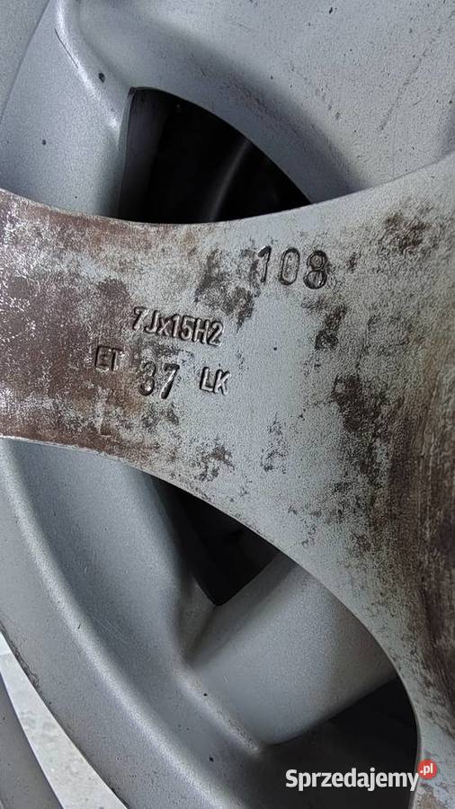 Felgi Aluminiowe 15 4x108 ET37 Pruszcz Gdański