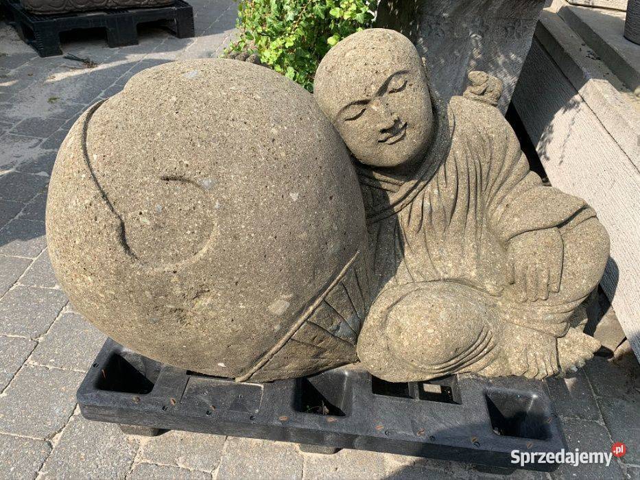 Śpiący Budda Buddha Rzeźba z litego kamienia 100 Szczecin