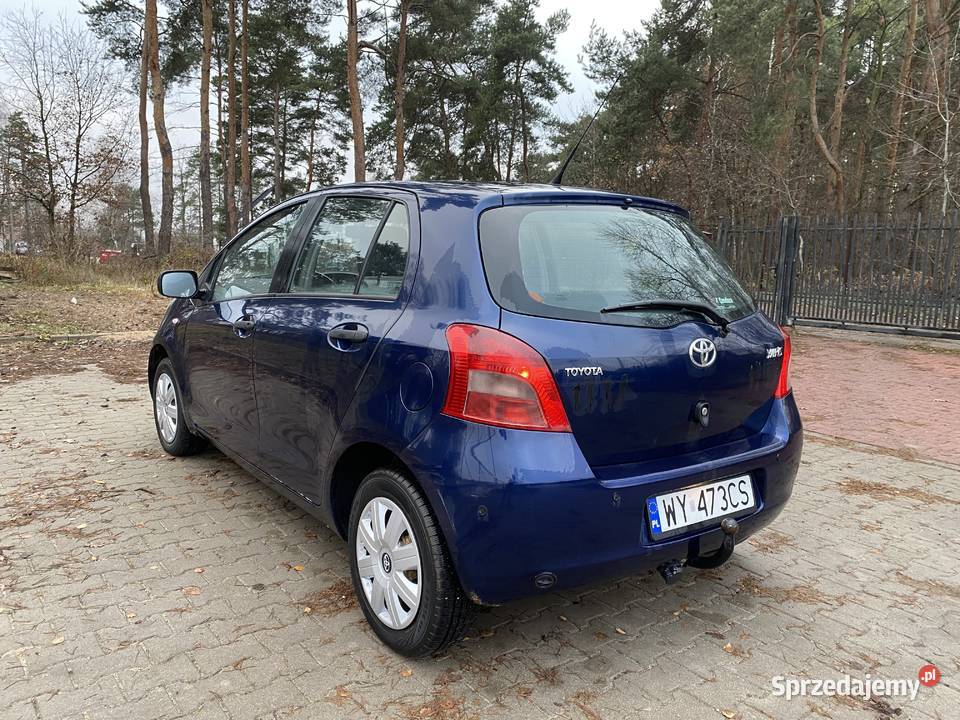 Toyota Yaris 13 LPG 2008 HAK klimatyzacja