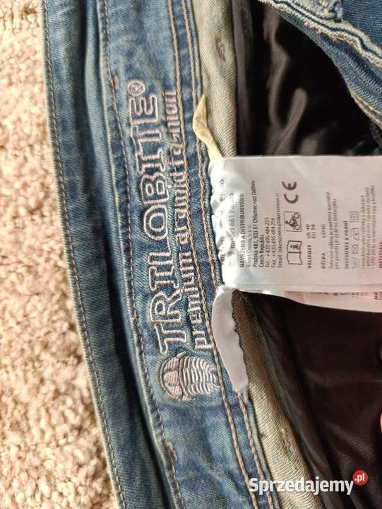 Spodnie motocyklowe jeans 2xl Trilobite Spodnie Spodnie Zamość