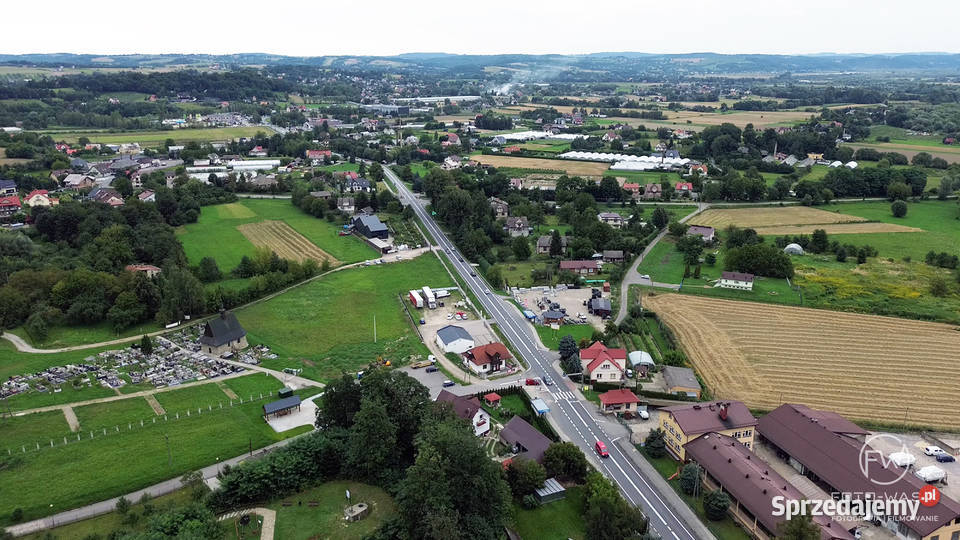 Usługi DRONEM ZDJĘCIA Z DRONA Działek Lokali Bochnia