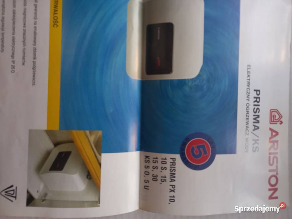 Oryginalna instrukcja obsługi do elpodgrzewacza AGD Kraków sprzedam