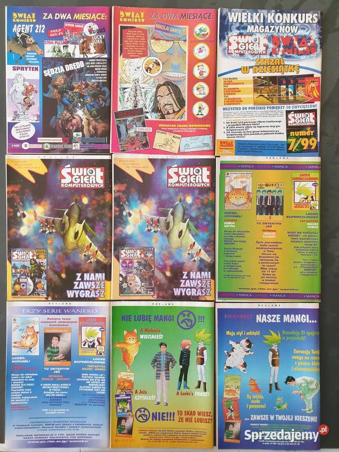 Świat Komiksu magazyn komiksowy 22 numery Egmont Gdynia sprzedam
