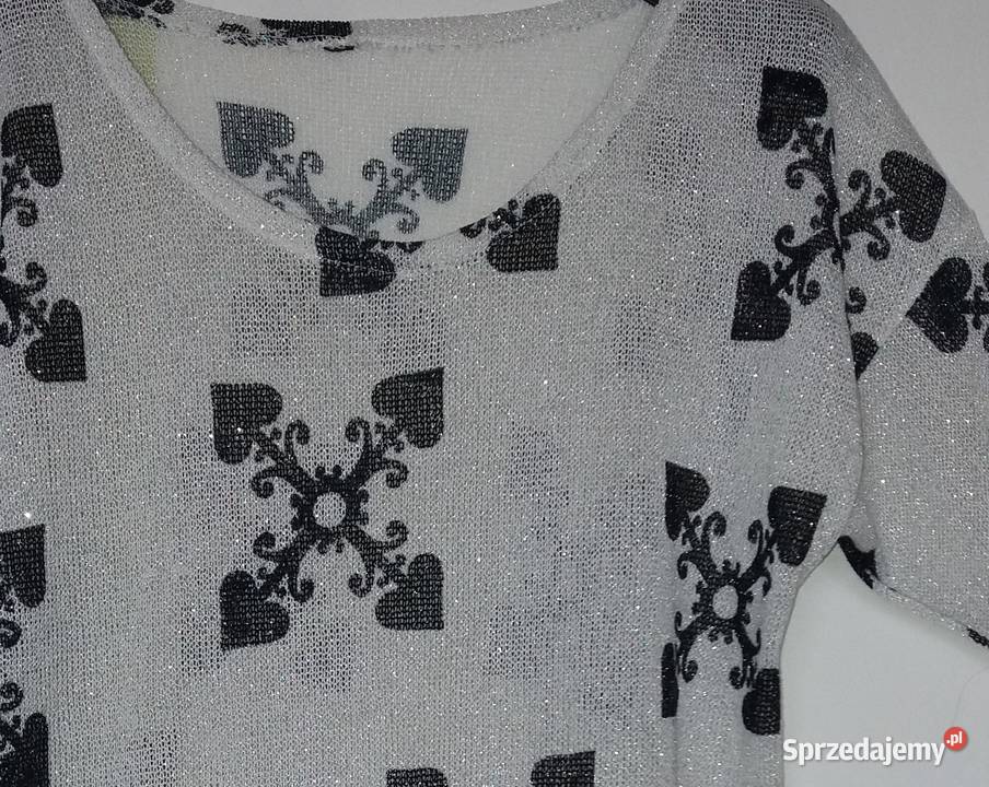 L4648 Nienoszona delikatna bluzka Rozmiar 46