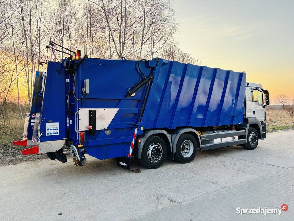 MAN TGS 26320 Śmieciarka MAN TGS EURO 5 Rok produkcji 2009 Wildno