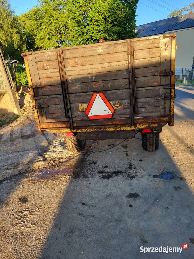 Przyczepa wywrotka 5t Tim w stanie Przyczepa Wąbrzeźno sprzedam