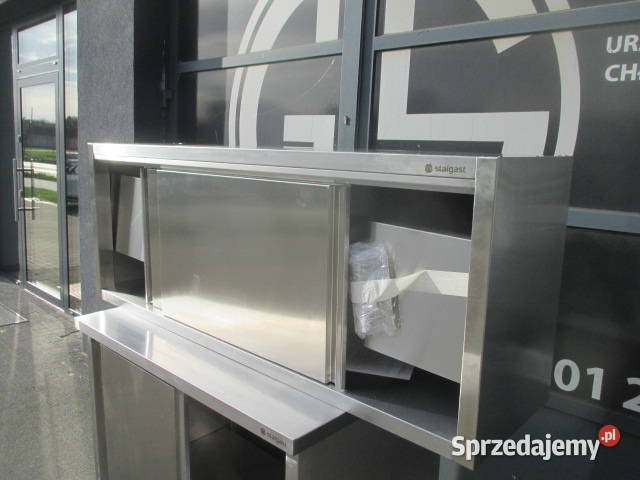 NOWA Szafka Wisząca Stal Nierdzewna Drzwi Suwane Ostrów Wielkopolski