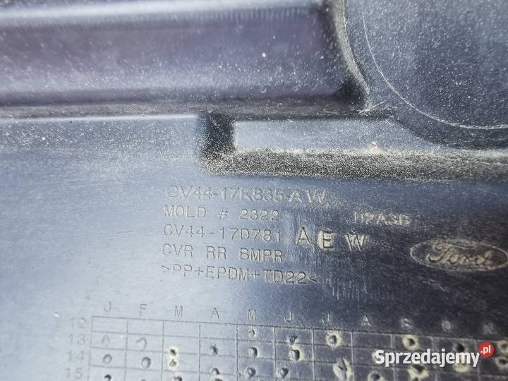 Zderzak tył tylni ford kuga mk2 12 bez pdc zderzaki wielkopolskie Międzychód