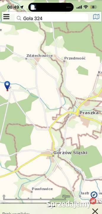 Działka z możliwością zabudowy Goła