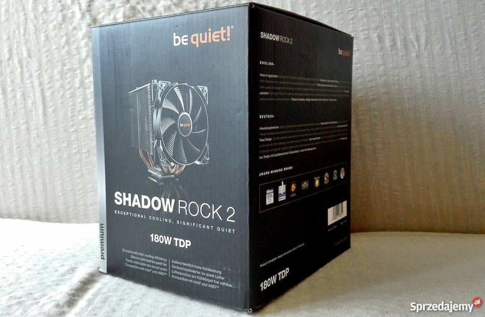 Chłodzenie Procesora be quiet Shadow Rock 2 NOWE Sosnowiec