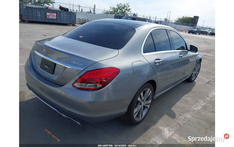 2015 MERCEDESBENZ C 300 LUXURY 4MATIC 241KM Wrocław