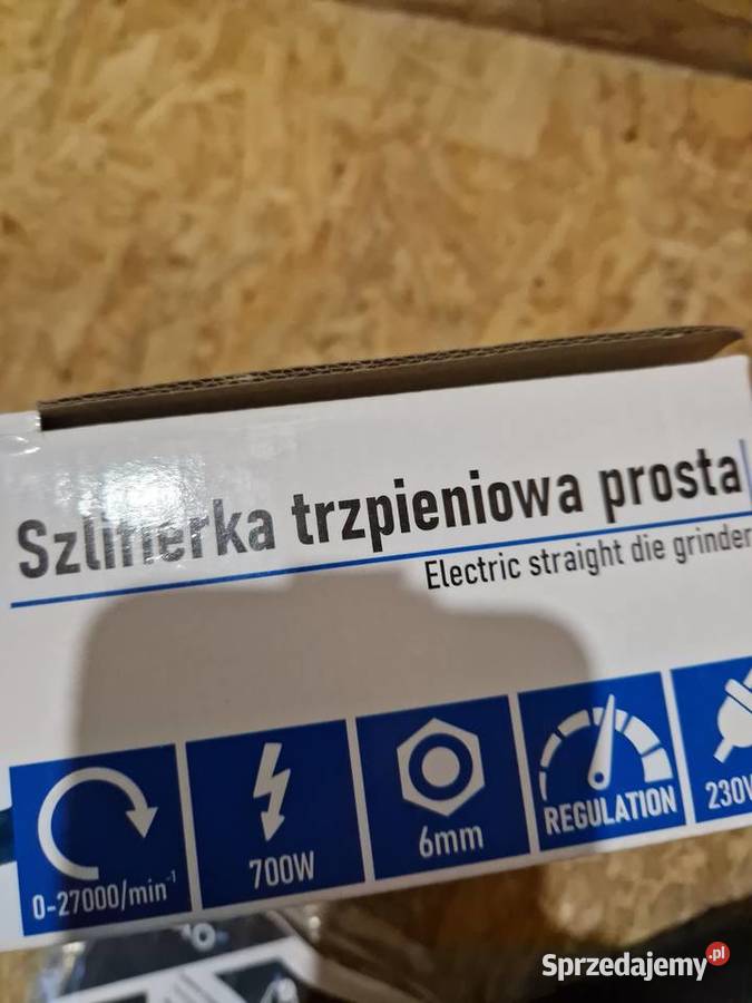 Elektryczna szlifierka kątowa prosta 700 W 6 mm Głogowa