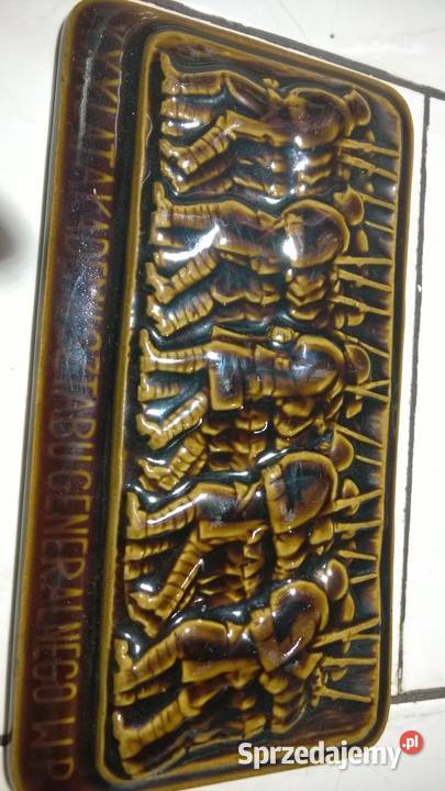 Plakieta XXX lat Akademii Sztabu Generalnego Warszawa