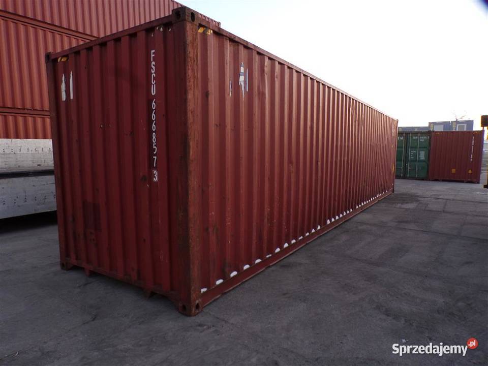 Kontener morski magazyn garaż blaszak 40HC lubelskie Chotyłów