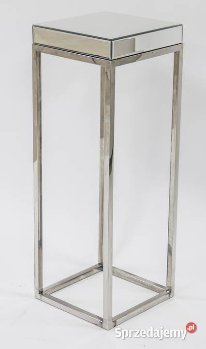 wysoki stolik kwietnik stojak glamour stal chrom małopolskie Limanowa sprzedam