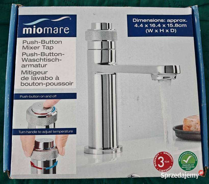 Miomare włoska bateria umywalkowa małopolskie Nowy Sącz