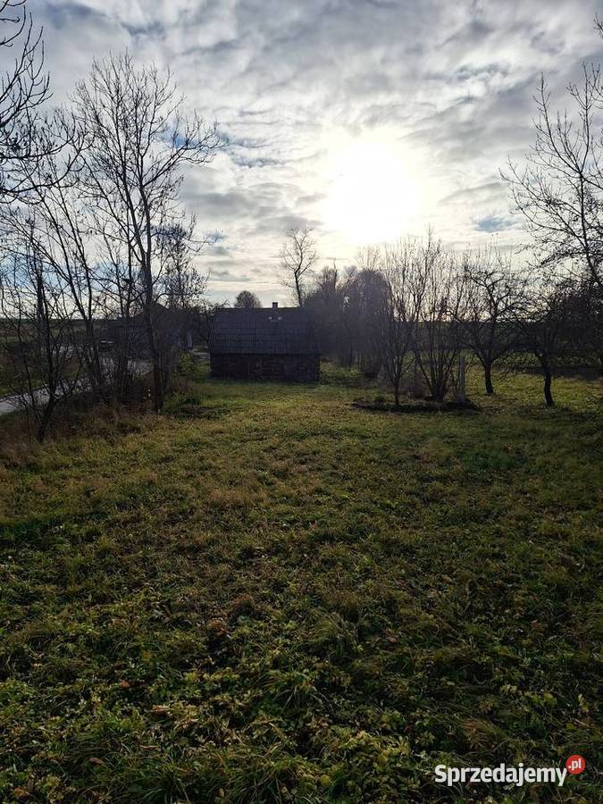 Sprzedam dom do remontu działka 8 arów asfalt Charsznica