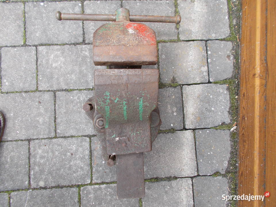 Imadło ślusarskie warsztatowe 120mm OBROTOWE Brzeg