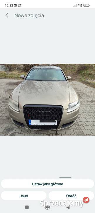 Audi A6 C6 32 Fsi 255 Benzyna Bose Solar wygląd Sandomierz sprzedam