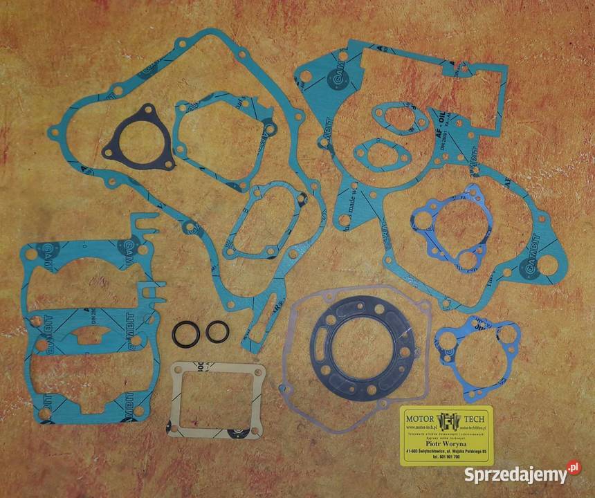Zestaw uszczelek silnika Honda Cr 125 9899rp KOD Świętochłowice sprzedam
