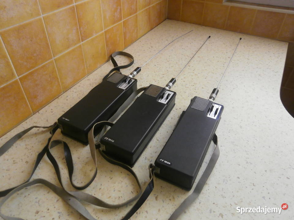 Radiotelefony UNITRA WAREL 3 sprawne ładne Elektronika Łódź