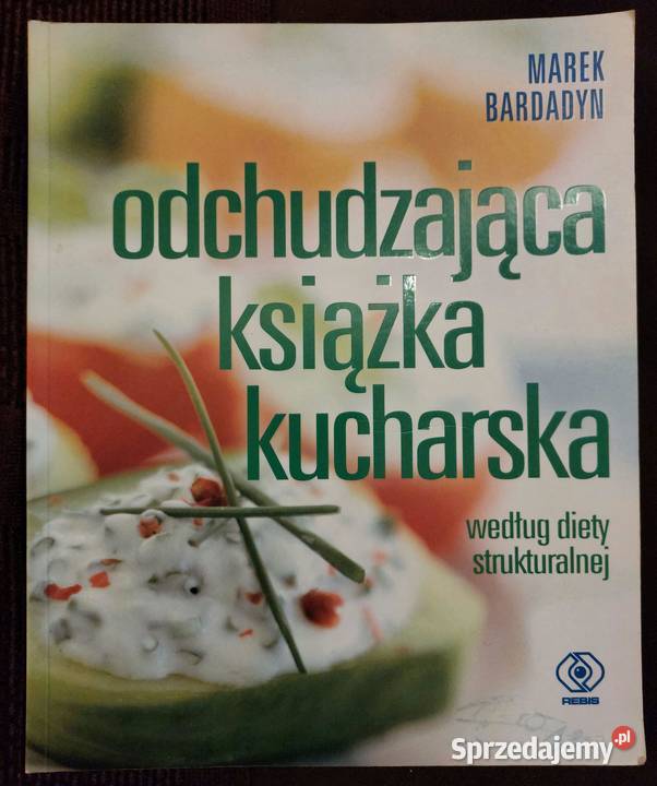 Odchudzająca książka kucharska Bardadyn Marek kuchnia, potrawy Wrocław