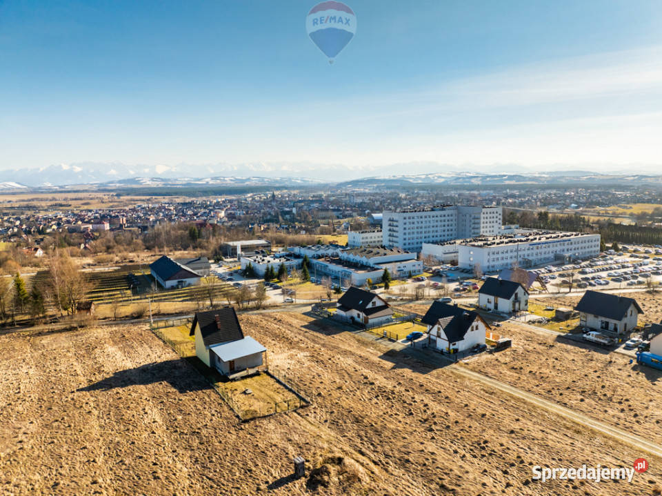 Działka u stóp Tatr widok na marzenia Nowy Targ