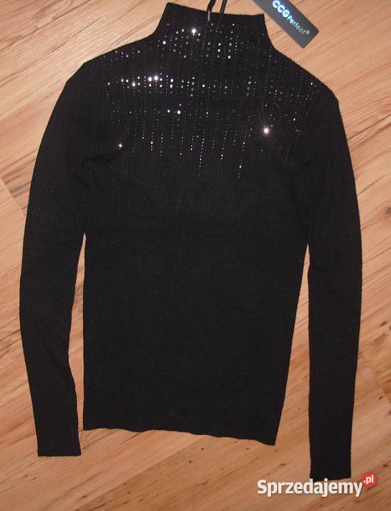 Prążkowany półgolf CCGPERFECT z cyrkoniami Rawicz