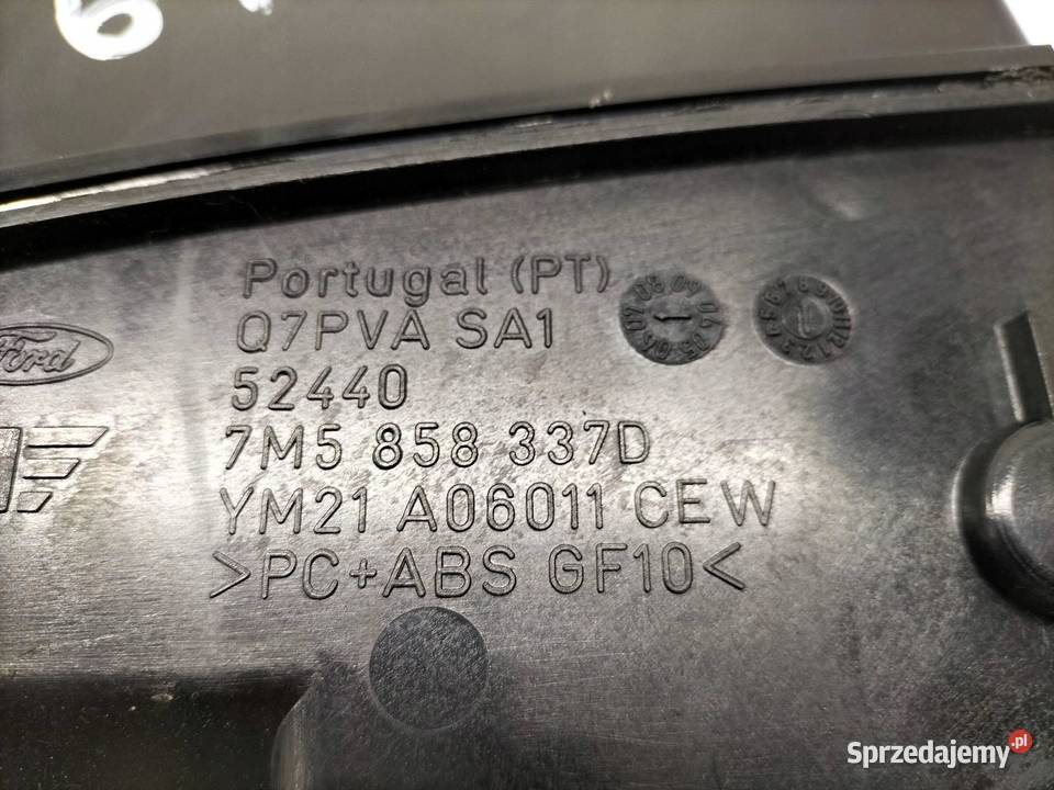 SCHOWEK DESKI GÓRNY 7M5858337D Ford Galaxy Mk2 świętokrzyskie